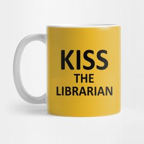 Pixxa Kiss The Librarian Kupa Bardak