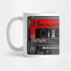 Pixxa Kraftwerk The Machine Cassette Kupa Bardak