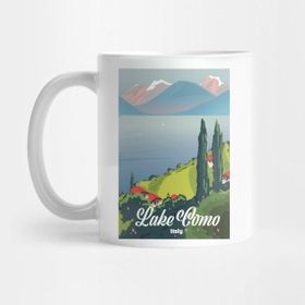 Pixxa Lake Como Italy Kupa Bardak