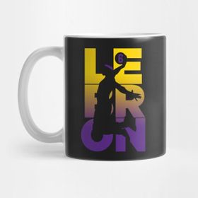 Pixxa Lebron James Dunking 6 Lakers Kupa Bardak