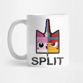 Pixxa LEGO Movie 2 Unikitty And Ultrakatty Split Personality Kupa Bardak