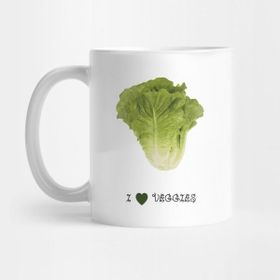 Pixxa Lettuce I Love Veggies Kupa Bardak