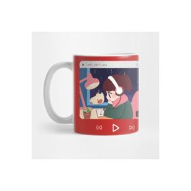 Pixxa Lofi Girl Kupa Bardak