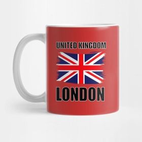Pixxa London England United Kingdom Kupa Bardak