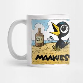 Pixxa Maakies Drinky Crow Kupa Bardak