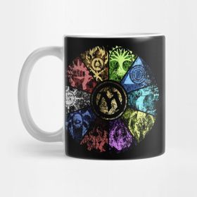 Pixxa Magic The Gathering Faded Guild Wheel Kupa Bardak