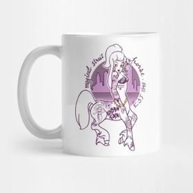 Pixxa Magical Street Horse Hvite Kupa Bardak