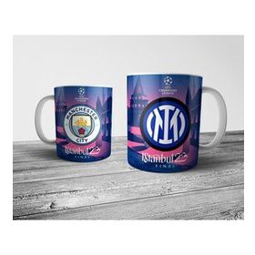 Pixxa Manchester City Inter Şampiyonlar Ligi Finali İstanbul 2023 Model 2 Kupa Bardak