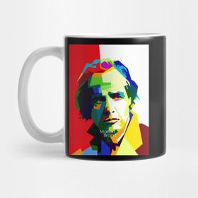 Pixxa Marlon Brando Pop Art Wpap Kupa Bardak