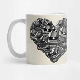 Pixxa Mech Love Not War Manga Edition Kupa Bardak
