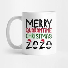 Pixxa Merry Quarantine Christmas 2020 Shirt,merry Quarantine Christmas,matching Family ,quarantine Christmas,christmas Pajamas Kupa Bardak