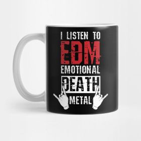 Pixxa Metalcore Hard Rock Music Lovers Blues Funk Band Gift Listen To Emotional Death Metal Kupa Bardak
