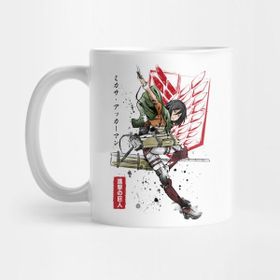 Pixxa Mikasa Attack On Titan Kupa Bardak