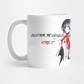 Pixxa Mikasa Attack On Titan Kupa Bardak