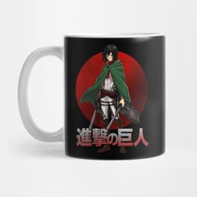 Pixxa Mikasa Attack On Titan Kupa Bardak