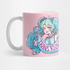 Pixxa Miku Says Trans Rights! Kupa Bardak