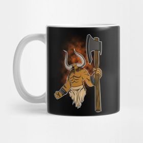 Pixxa Minotaur Kupa Bardak