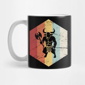 Pixxa Minotaur Kupa Bardak