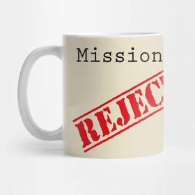 Pixxa Mission: Rejected Title Splash (Red) Kupa Bardak