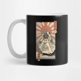 Pixxa Mobile Suit Ukiyo-E Kupa Bardak