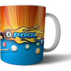 Pixxa Model 1 8 Ball Pool Kupa Bardak