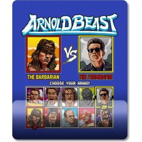 Pixxa Model - 1 Arnold Shwarzenegger Fighter Bilek Destekli Mouse Pad