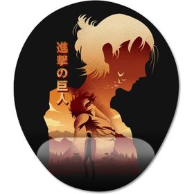 Pixxa Model - 1 Attack On Titan - Eren Yeager Bilek Destekli Mouse Pad
