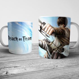 Pixxa Model 1 Attack on Titan Kupa Bardak