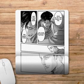 Pixxa Model - 1 Attack On Titan Manga Bilek Destekli Mouse Pad