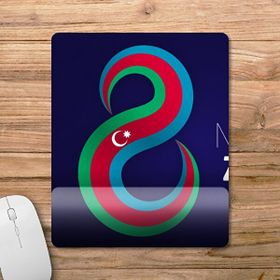 Pixxa Model -1 Azerbaycan - Azərbaycan Bilek Destekli Mouse Pad