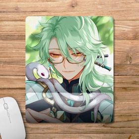 Pixxa Model - 1 Baizhu Genshin Impact Bilek Destekli Mouse Pad