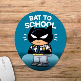 Pixxa Model - 1 Batman - Bat To School Bilek Destekli Mouse Pad