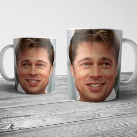 Pixxa Model 1 Brad Pitt Kupa Bardak