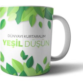 Pixxa Model 1 Çevrecilik Çevreci Kupa Bardak