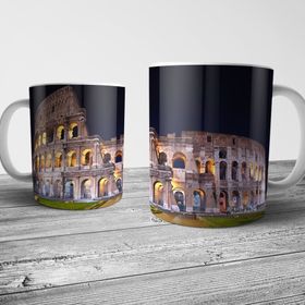 Pixxa Model 1 Colosseum (Kolezyum) Roma İtalya Kupa Bardak