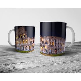 Pixxa Model 1 Colosseum (Kolezyum) Roma İtalya Kupa Bardak