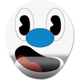 Pixxa Model - 1 Cuphead - Mugman Surat Bilek Destekli Mouse Pad
