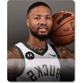 Pixxa Model - 1 Damian Lillard Milwaukee Bucks Nba Bilek Destekli Mouse Pad
