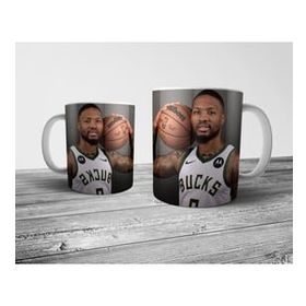 Pixxa Model 1 Damian Lillard Milwaukee Bucks Nba Kupa Bardak