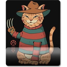 Pixxa Model 1 Elm Sokağı Kedisi Freddy Bilek Destekli Mouse Pad