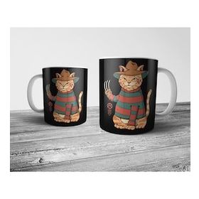 Pixxa Model 1 Elm Sokağı Kedisi Freddy Kupa Bardak