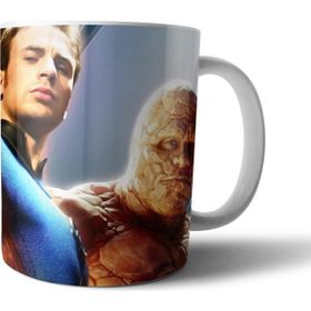 Pixxa Model 1 Fantastik Dörtlü (Fantastic Four) Kupa Bardak