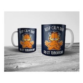 Pixxa Model 1 Garfield Keep Calm and Do it Tomorrow Kupa Bardak