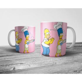 Pixxa Model 1 Homer ve Marge Kupa Bardak