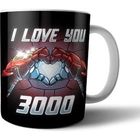 Pixxa Model 1 I Love You 3000 Iron Man Avengers Kupa Bardak