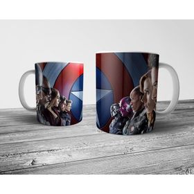 Pixxa Model 1 Kahramanların Savaşı Civil War Kupa Bardak