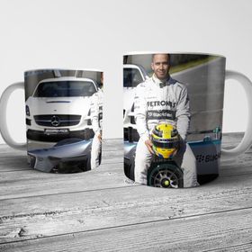 Pixxa Model 1 Lewis Hamilton Mercedes Formula Kupa Bardak