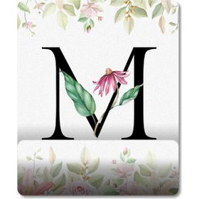 Pixxa Model 1 M Harfi-Çiçekli Harf Bilek Destekli Mouse Pad