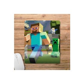 Pixxa Model -1 Minecraft Bilek Destekli Mouse Pad