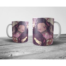 Pixxa Model 1 Nezuko Kamado Demon Slayer Kupa Bardak